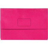 MARBIG SLIMPICK DOCUMENT WALLET FOOLSCAP PINK EACH