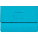 MARBIG SLIMPICK DOCUMENT WALLET FOOLSCAP BLUE