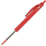 BIC CLIC RETRACTABLE BALLPOINT PEN 10MM RED BOX 10
