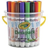 CRAYOLA WASHABLE MARKERS CLASSIC ASSORTED CLASSPACK 32