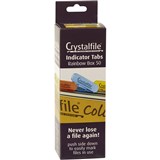 CRYSTALFILE INDICATOR TABS RAINBOW BOX 50