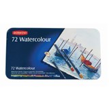 DERWENT WATERCOLOUR PENCIL ASSORTED TIN 72