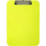 MARBIG CLIPBOARD PP A4 TRANSPARENT GREEN