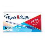 PAPERMATE INKJOY 100 50ST BALLPOINT PENS MEDIUM BLUE BOX 12