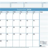 SASCO 10552RFL DELUXE REFILL PACK 12 SHEETS DESK PLANNER MONTH TO VIEW