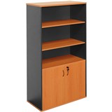 RAPID WORKER WALL UNIT LOCKABLE 1800 X 900 X 450MM CHERRYIRONSTONE