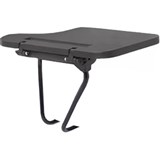 RAPIDLINE WIMBLEDON VISITORS CHAIR ADDITIONAL TABLET ARM BLACK