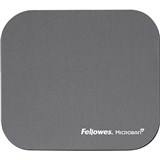 FELLOWES MOUSE PAD OPTICAL MICROBAN SILVER GRAPHITE