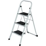 ITALPLAST 3 STEP LADDER 130KG WHITE