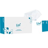 LIVI 1302 ESSENTIALS FACIAL TISSUES HYPOALLERGENIC 2PLY BOX 200 SHEET