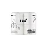 LIVI BASICS JUMBO ROLL TISSUE TOILET 1PLY 500M CARTON 8