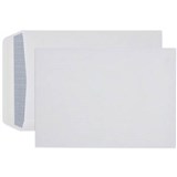 CUMBERLAND C4 ENVELOPES SECRETIVE POCKET PLAINFACE STRIP SEAL 90GSM 324 X 229MM WHITE BOX 250