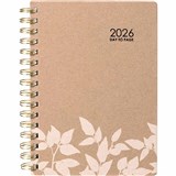 ECOWISE 51SECB DIARY DAY TO PAGE WIRO BOUND A5