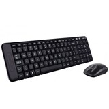 LOGITECH MK220 WIRELESS KEYBOARD AND MOUSE COMBO BLACK
