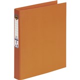 MARBIG LINEN RING BINDER PE 2D 25MM A4 ORANGE