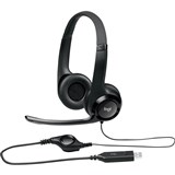 LOGITECH H390 USB HEADSET BLACK