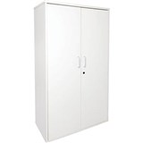 RAPID SPAN STORAGE CUPBOARD LOCKABLE 900 X 450 X 1800MM WHITE
