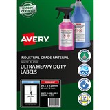 AVERY 959244 ULTRA HEAVY DUTY LABEL 991 X 139MM WHITE PACK 10