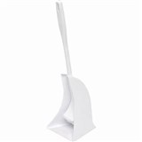 COMPASS TOILET BRUSH PLASTIC WHITE