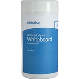 UNIVERSAL WHITEBOARD CLEANING WIPES TUB 100