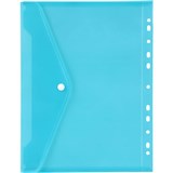 MARBIG BINDER POCKET BUTTON CLOSURE A4 MARINE