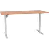 CONSET 50133 ELECTRIC HEIGHT ADJUSTABLE DESK 1500 X 800MM BEECHWHITE