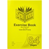 SPIRAX P106 EXERCISE BOOK 8MM RULED 70GSM 64 PAGE A4