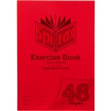 SPIRAX P118 EXERCISE BOOK 12MM RULED 70GSM 48 PAGE A4 RED