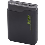 MOKI POWERBANK 10000MAH USBA AND USBC BLACK