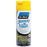 DYMARK SPRAY AND MARK LAYOUT PAINT 350G YELLOW