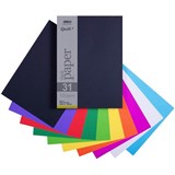 QUILL COLOURED A4 COPY PAPER 125GSM ASSORTED PACK 250