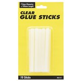 UHU MINI GLUE GUN STICKS 72 X 100MM CLEAR PACK 10