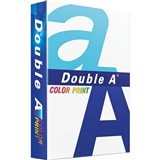 DOUBLE A COLOUR PRINT A4 COPY PAPER 90GSM WHITE PACK 500 SHEETS