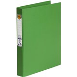 MARBIG LINEN RING BINDER PE 4D 25MM A4 GREEN