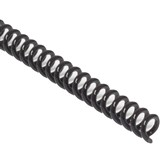 GOLD SOVEREIGN PLASTIC SPIRAL BINDING COIL 401 PITCH A4 16MM BLACK BOX 100