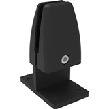 RAPIDLINE ECO PANEL DESK SCREEN BACK TO BACK MOUNTED CLAMP BLACK PACK 2