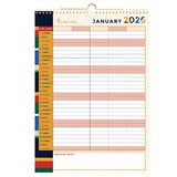 COLLINS EDGE MIRA WALL CALENDAR EDMRFC135 MONTH TO VIEW A3