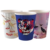 BIOCUP DOUBLE WALL CUP ART SERIES 390ML  12OZ PACK 40
