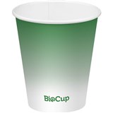 BIOPAK BIOCUP COLD PAPER CUP 300ML  10OZ GREEN PACK 50