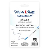 PAPERMATE KILOMETRICO BALLPOINT PENS MEDIUM BLUE PACK 10