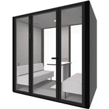 RAPIDLINE BQUIET ACOUSTIC MEETING POD 24 PERSON BLACK
