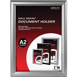 DEFLECTO DOCUMENT HOLDER WALL MOUNT A2 SILVER