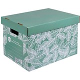 MARBIG WE MEAN GREEN ENVIRO ARCHIVE BOX LEAFY GREEN