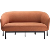 RAPIDLINE COSMOS LOUNGE CHAIR 2 SEATER RUST