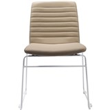RAPIDLINE PIXEL SLED BASE CHAIR ALMONDWHITE