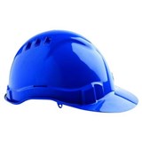 HARD HAT V6 VENTED 6 POINT PUSH LOCK HARNESS  BLUE