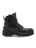 KING GEE ONYX 6CZ EH SAFETY BOOT  BLACK  SIZE 9 AUUK